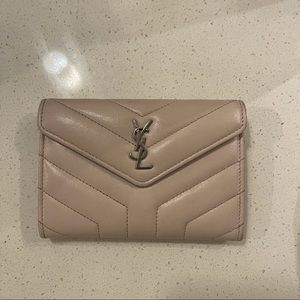 YSL Pink Envelope Wallet